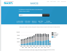 Tablet Screenshot of narcis.nl